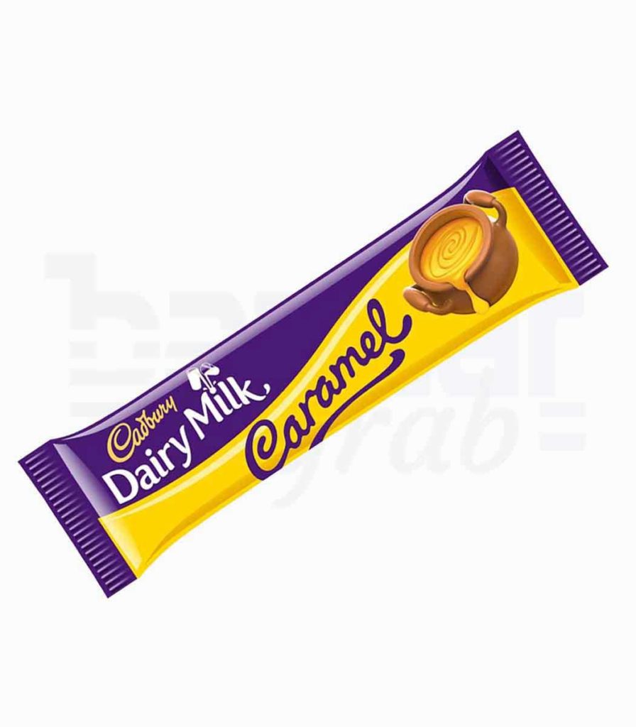 Cadbury Dairy Milk Caramel Chocolate Bar 45 G Bazaar Grab